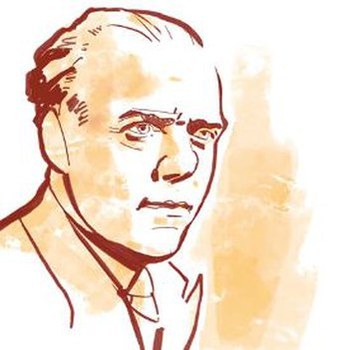 Ritratto stilizzato di Paolo Fortunati